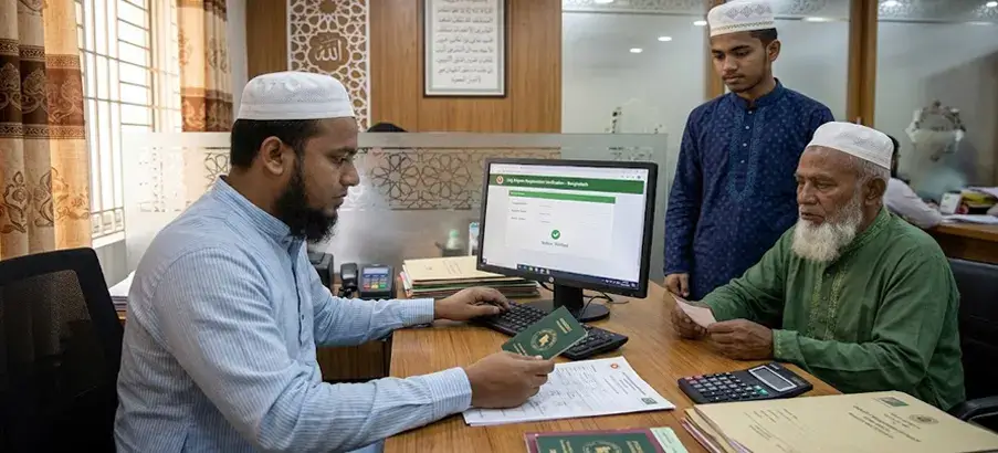 How to check Hajj registration in Bangladesh step by step guide